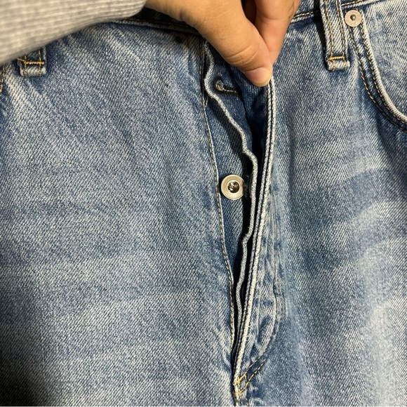Rag & Bone Womens Alex High Rise Straight Leg Button Fly Jeans Size 32 - Picture 4 of 12